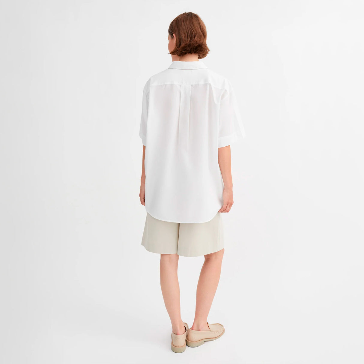 Skall Studio AGGIE SHIRT, Optic White