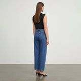 Skall Studio ALLISON CROPPED JEANS, Mid Blue