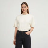 Skall Studio ANDY OVERSIZE TEE, Light Cream