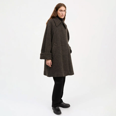Skall Studio BEATE COAT, Brown/Black