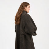 Skall Studio BEATE COAT, Brown/Black