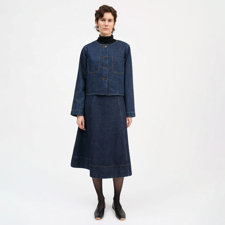Skall Studio CLEMENTINE JACKET, Indigo Blue