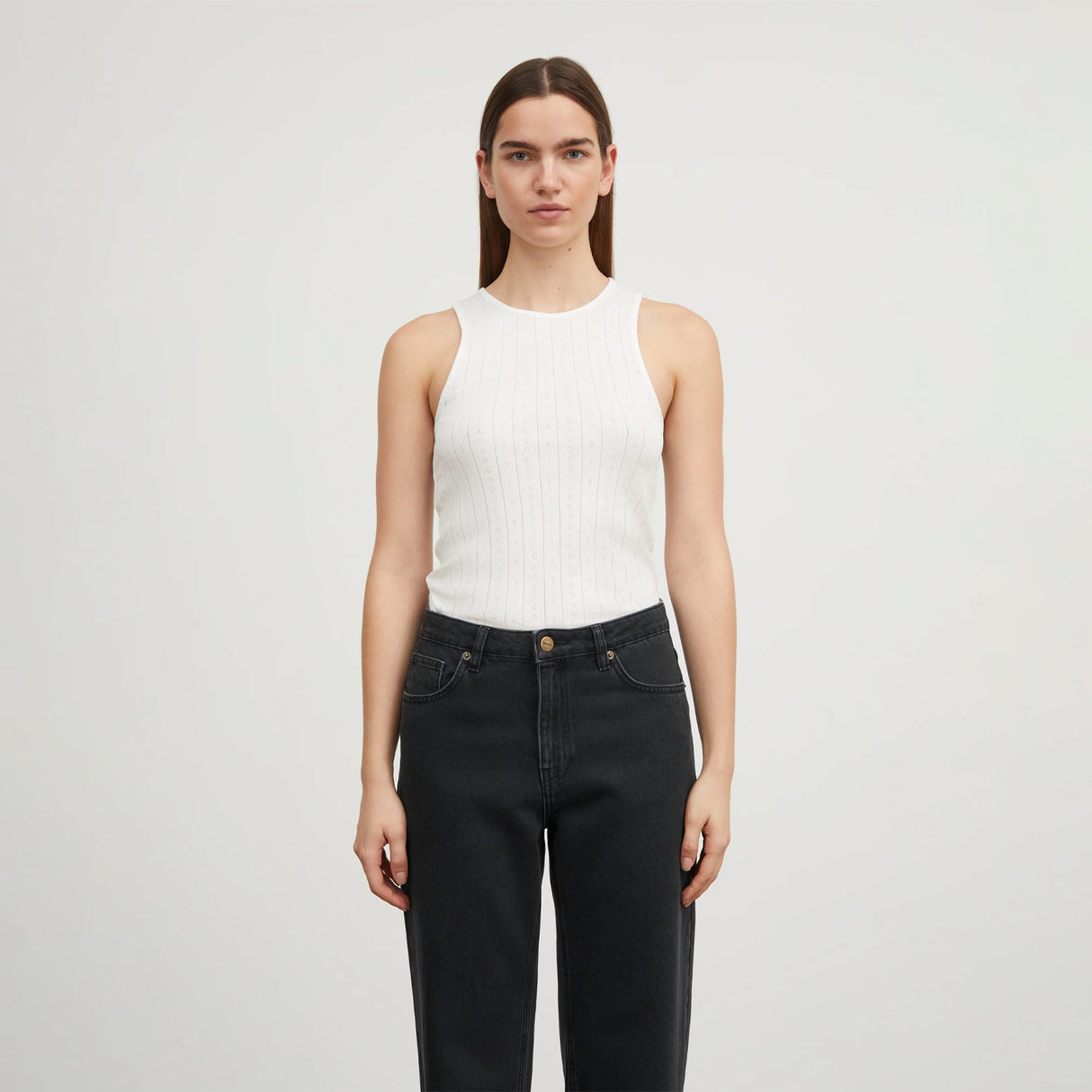 Skall Studio EDIE TANK TOP, Off White