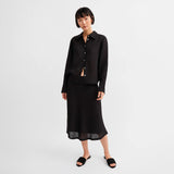 Skall Studio FAUNA SHIRT, Black