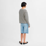 Skall Studio LOUI OVERSIZED BLOUSE, Dark Navy/White Stripe