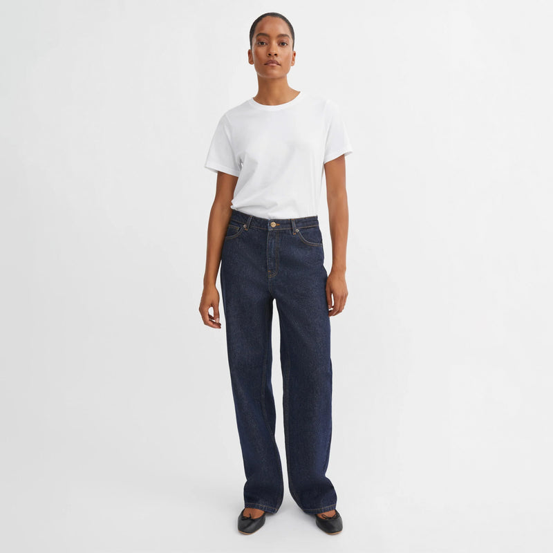 Skall Studio MADDY STRAIGHT JEANS, Indigo Blue