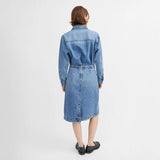 Skall Studio MILLINGTON SHIRT, Worn Mid Blue