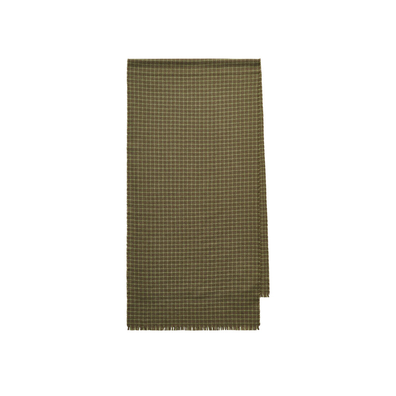 Skall Studio NADELLE SCARF, Brown/Green Check
