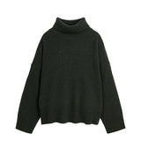 Skall Studio SILENE T-NECK, Dark Green
