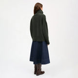 Skall Studio SILENE T-NECK, Dark Green