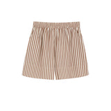 Skall Studio VETIVER SHORTS, Brown/Ecru