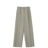 Skall Studio THOM TROUSERS, Light Grey/Ecru