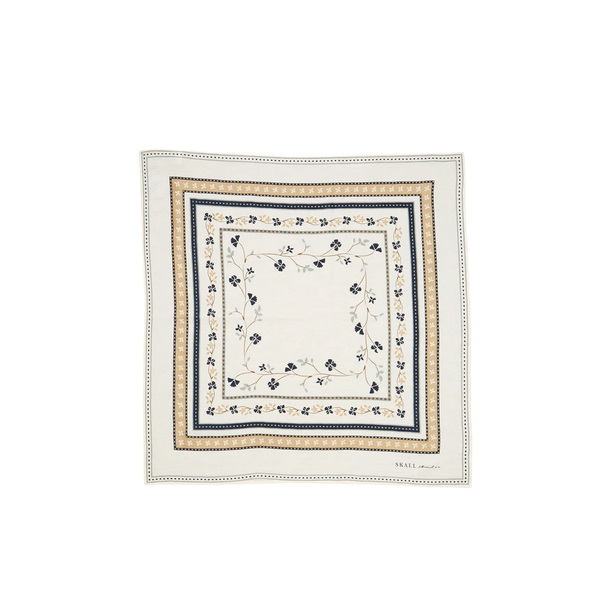 Skall Studio FLORAL SCARF, Ivory