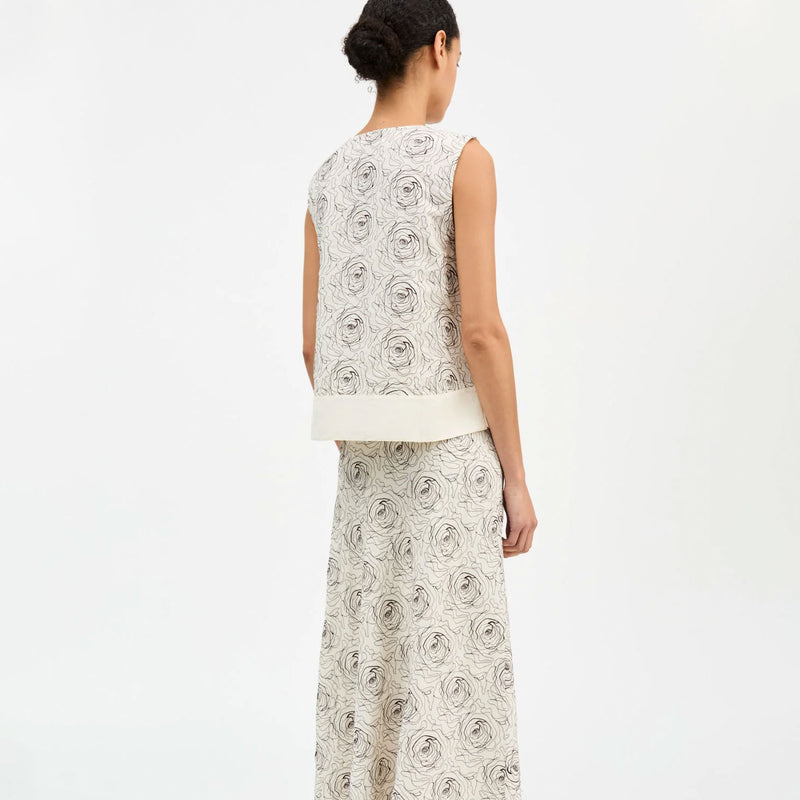 Skall Studio MOLLIE TOP, Ecru