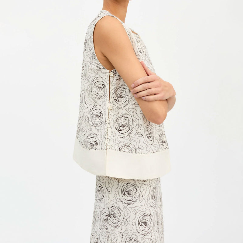 Skall Studio MOLLIE TOP, Ecru