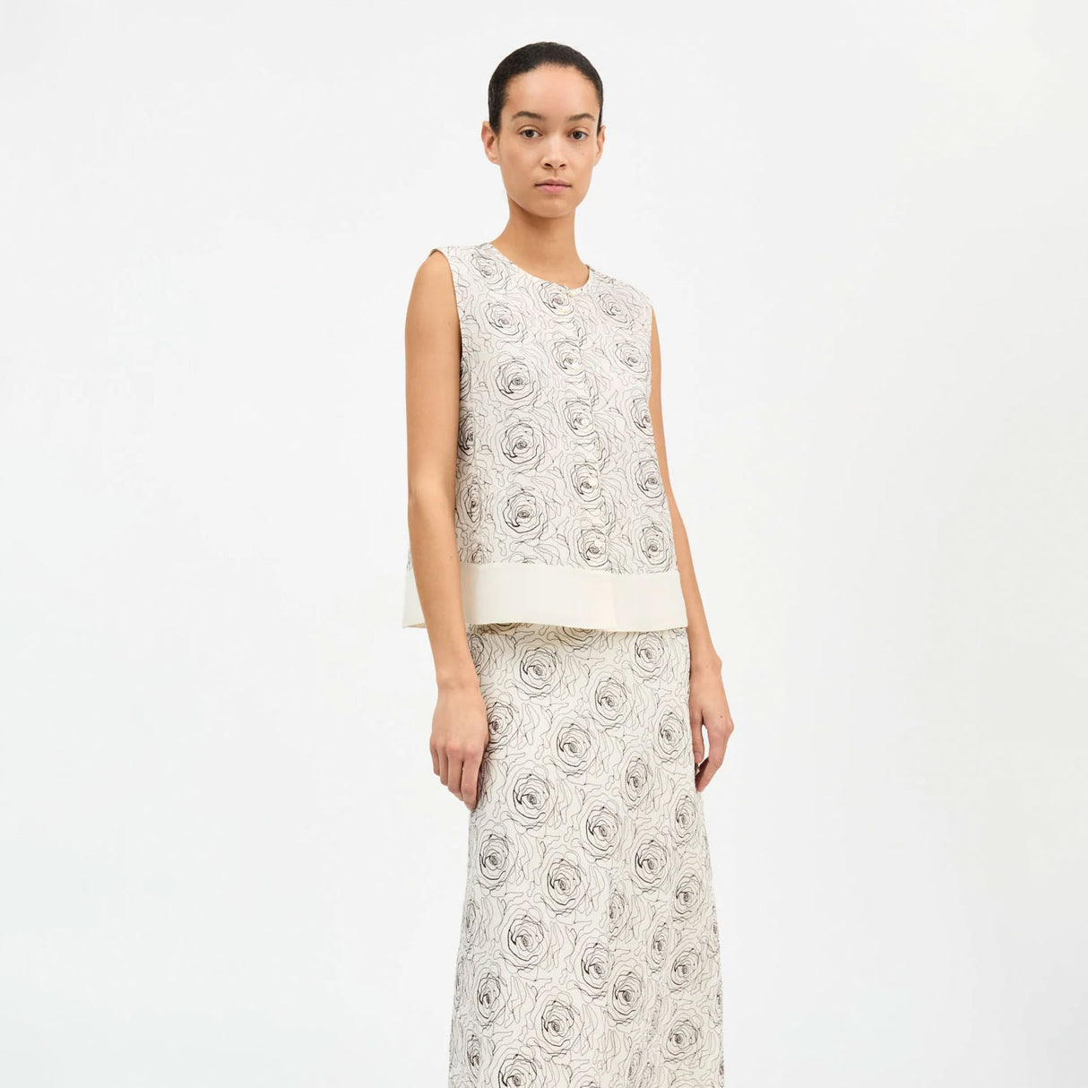 Skall Studio MOLLIE TOP, Ecru