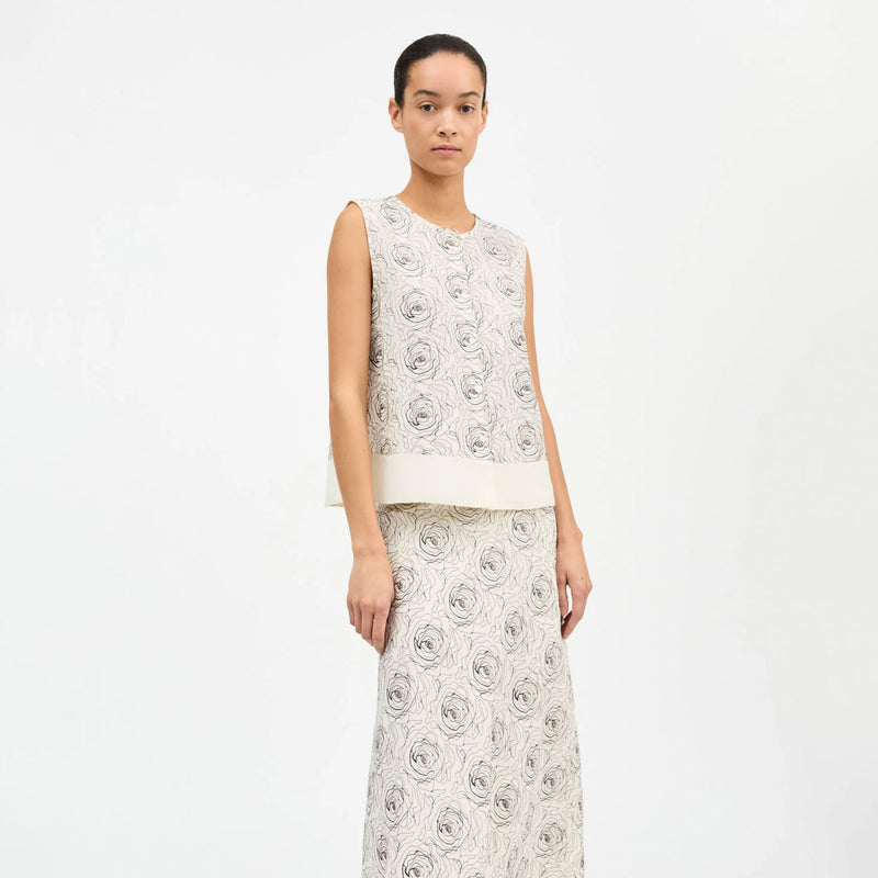 Skall Studio MOLLIE TOP, Ecru