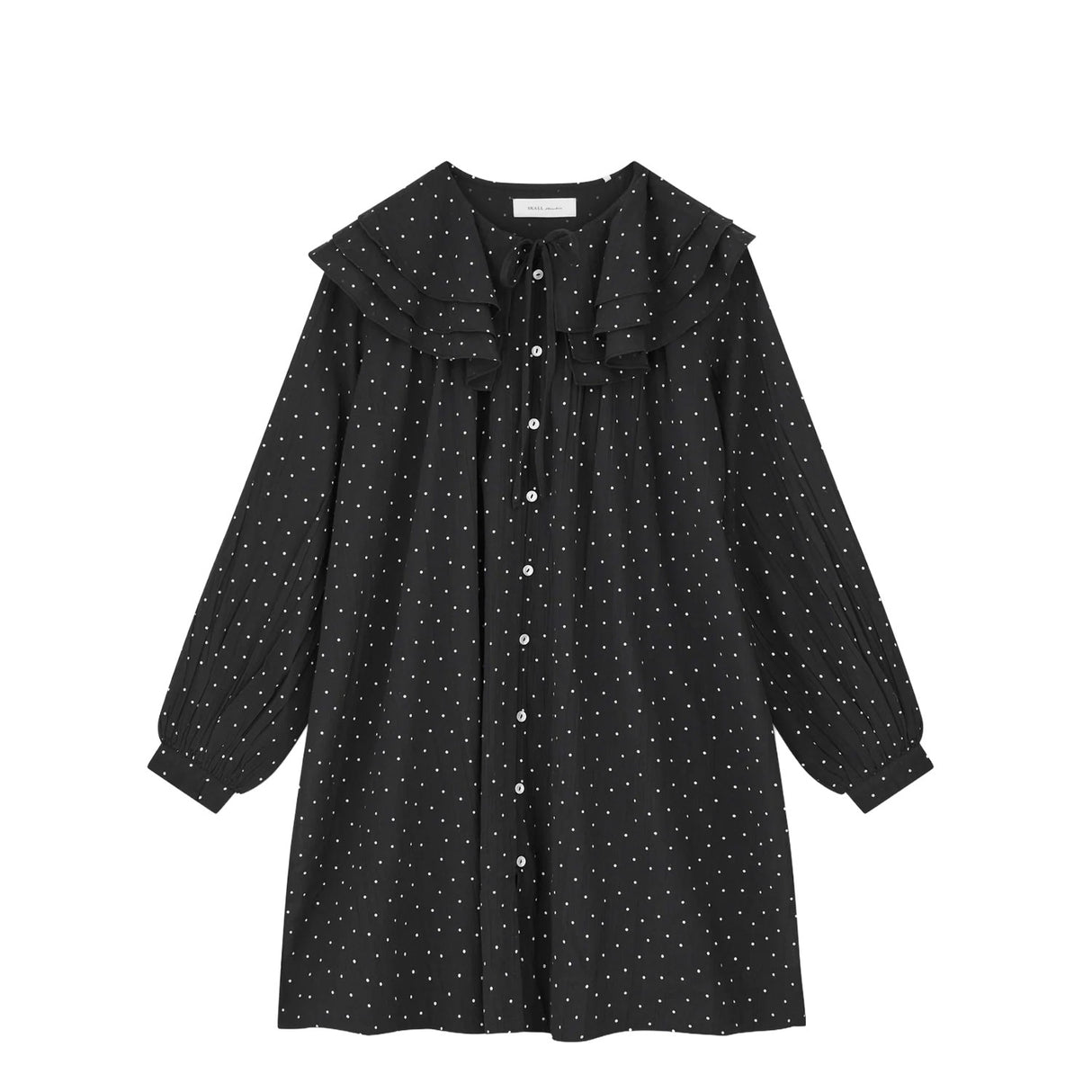 Skall Studio LILOU DRESS, Black/White Dot