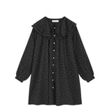 Skall Studio LILOU DRESS, Black/White Dot