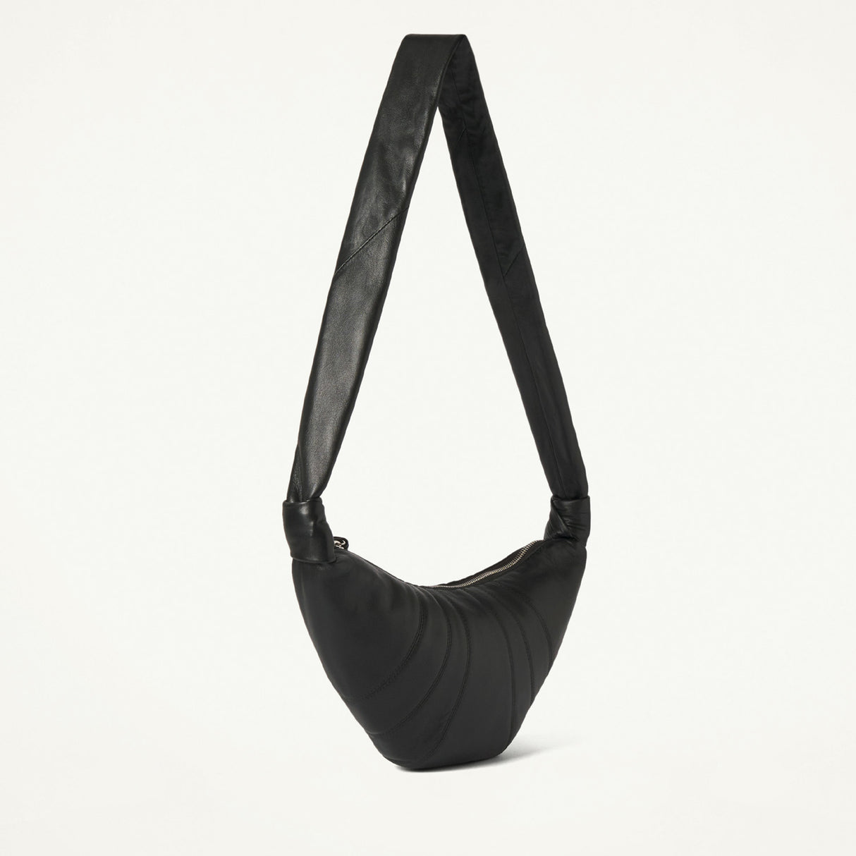 Lemaire SMALL CROISSANT BAG, Black