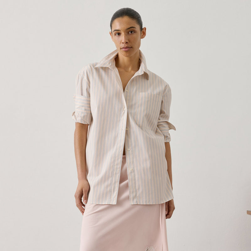 Soeur CARLOTTA SHIRT, Orange/Grey