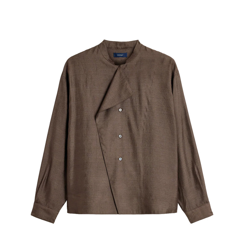 Soeur HAMPTON SHIRT, Marron Fonce