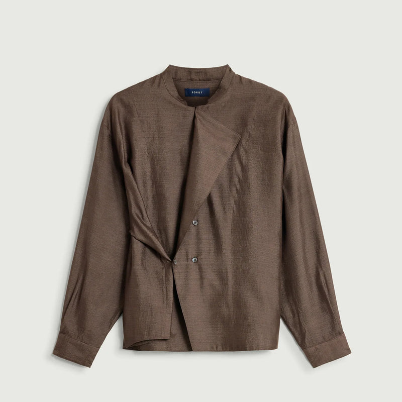 Soeur HAMPTON SHIRT, Marron Fonce