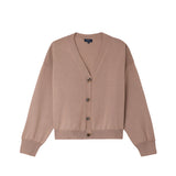 Rose cardigan on a white background