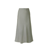 Light green skirt on a white background