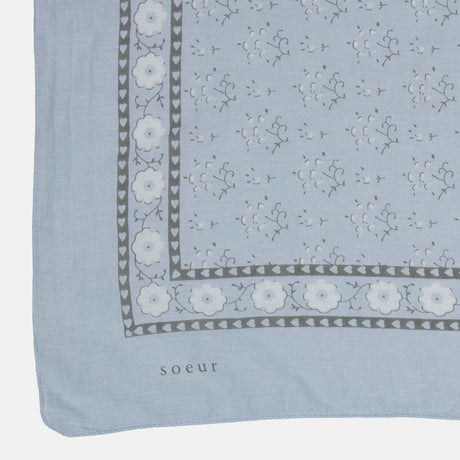 Soeur FOULARD CLASSIQE SCARF, Gris Clair