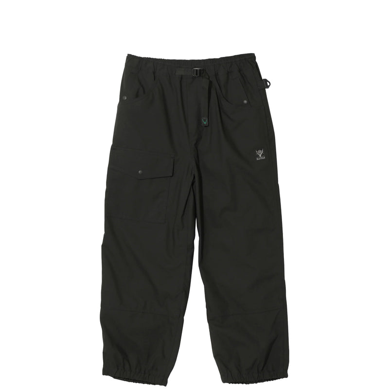 South2 West8 BELTED UTILITY PANT, Black