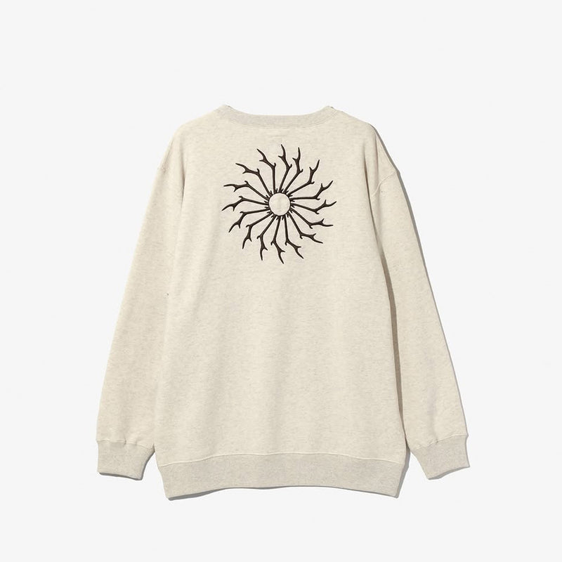 South2 West8 CREW NECK SWEATSHIRT, Oatmeal