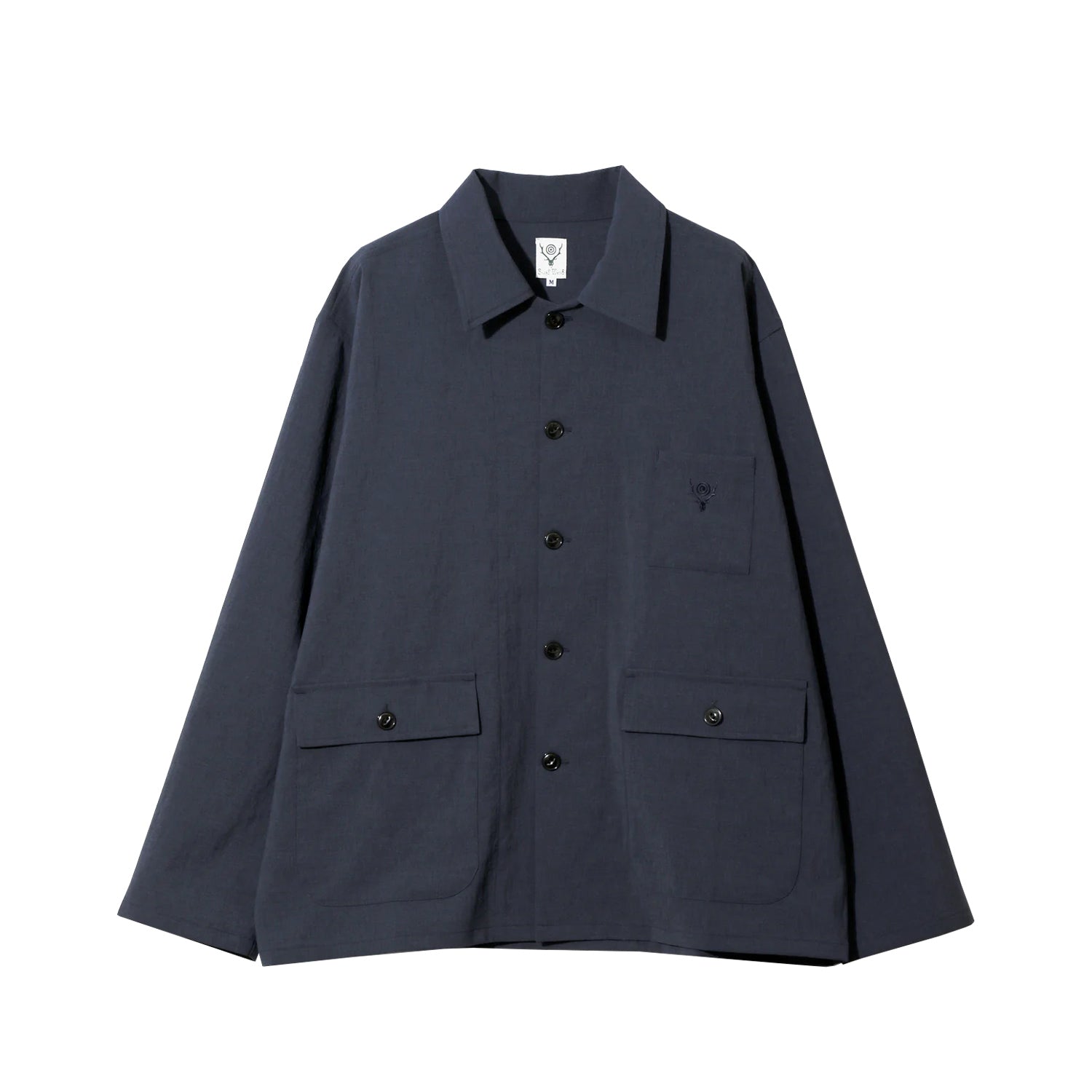 トップス South2 West8 HUNTING SHIRT EJ811 South2 West8 HUNTING SHIRT, Navy – Beamhill