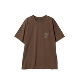 South2 West8 S/S ROUND POCKET TEE, Brown