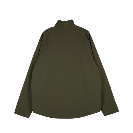 South2 West8 S.L. ZIPPED TRAIL SHIRT, Olive - Image 2