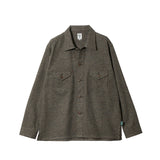South2 West8 SMOKEY SHIRT, Khaki