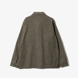 South2 West8 SMOKEY SHIRT, Khaki