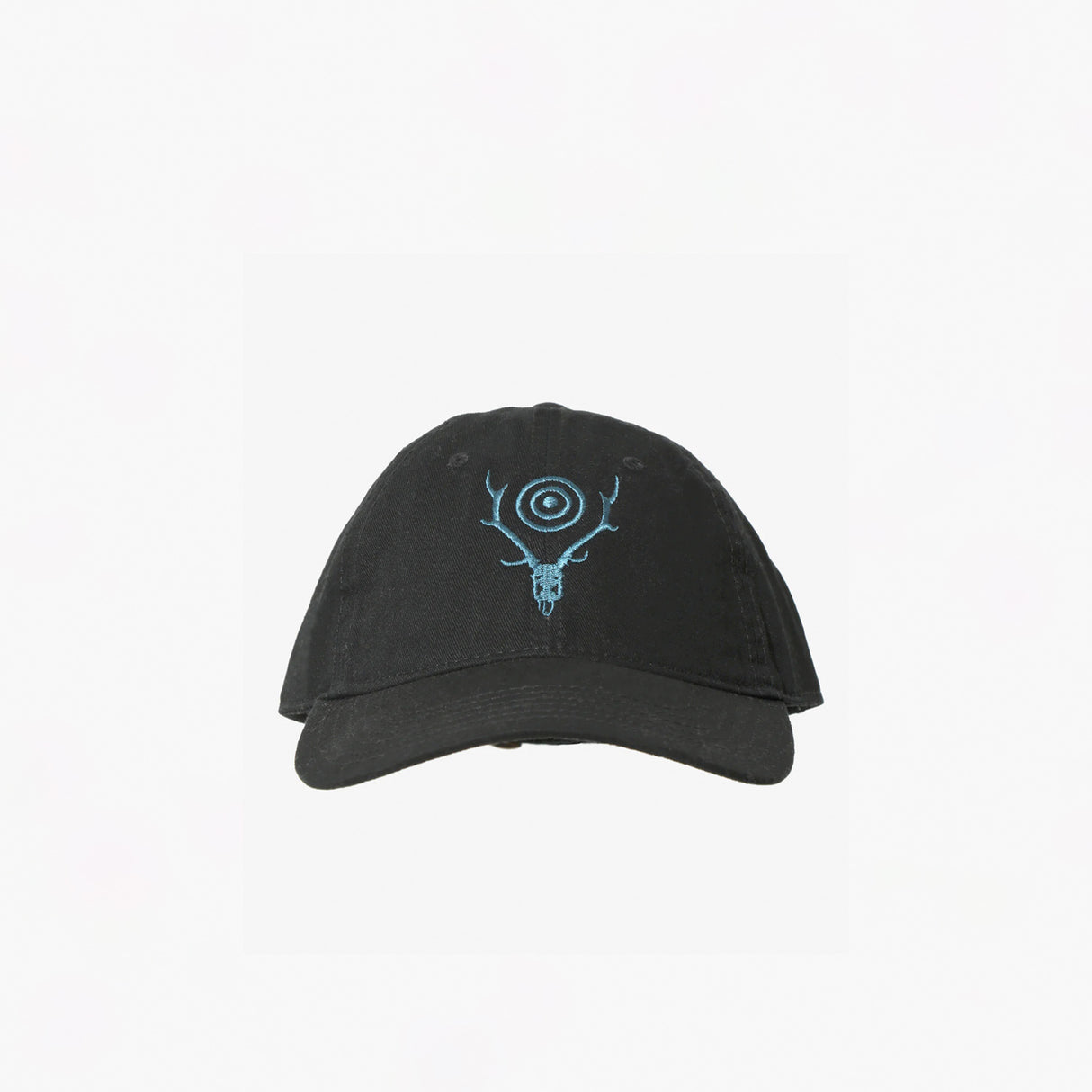 South2 West8 STRAP BACK CAP, Black