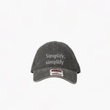 South2 West8 STRAP BACK CAP, Black