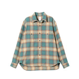 South2 West8 WORK SHIRT, Green