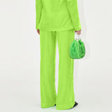 Stine Goya BENNY PANTS, Neon Green