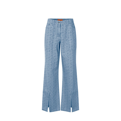 Stine Goya SGAOIBHIN DENIM PANTS, Sg Logo - Image 1