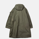 Stone Island 7100001 LONG PARKA, Military Green