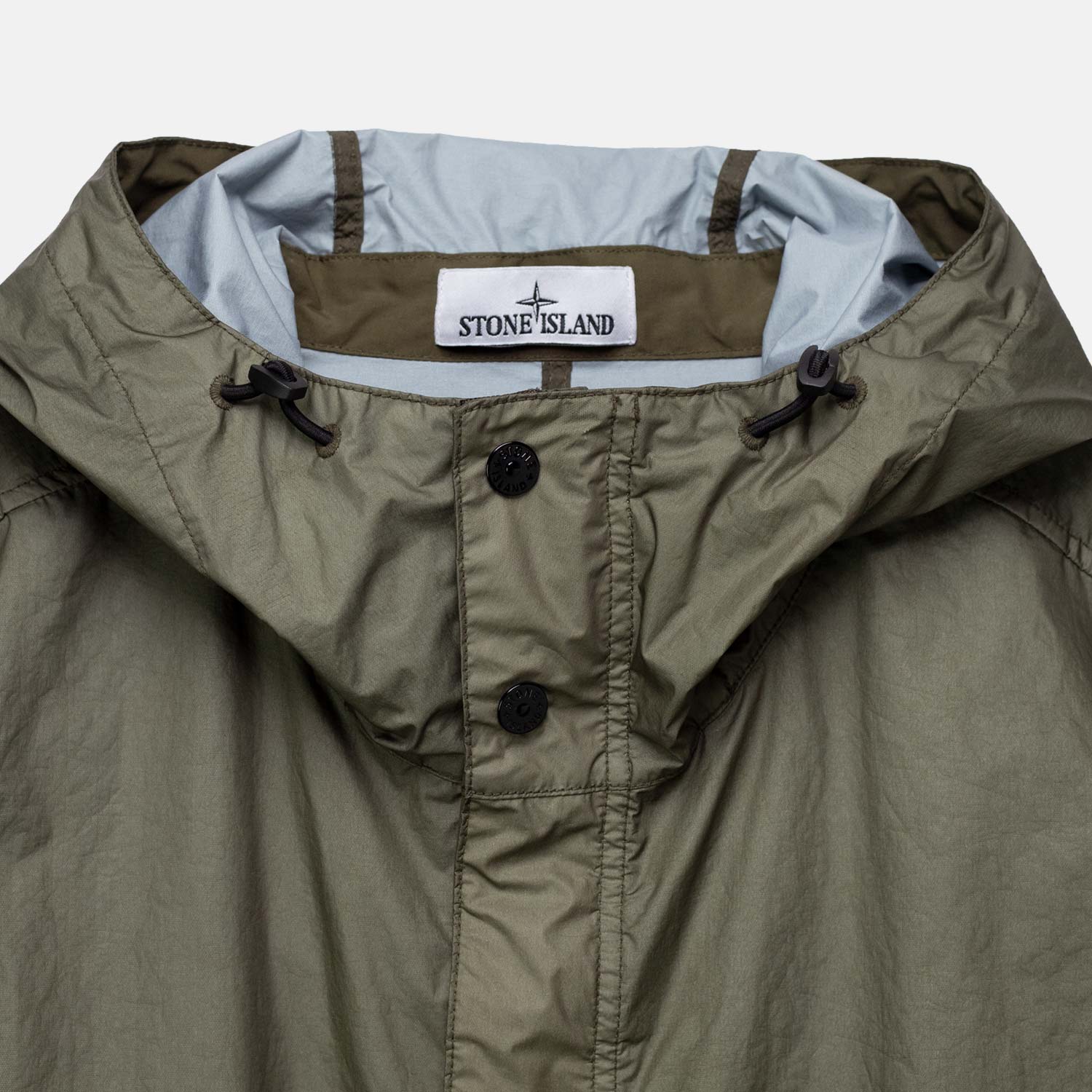 Stone Island 7100001 LONG PARKA, Military Green – Beamhill