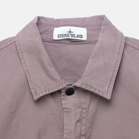 Stone Island 1200013 OVERSHIRT, Purple Grey