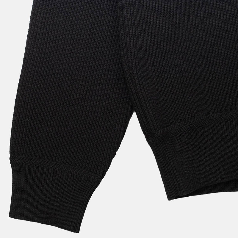 Stone Island 5100124 L/S POLO, Black