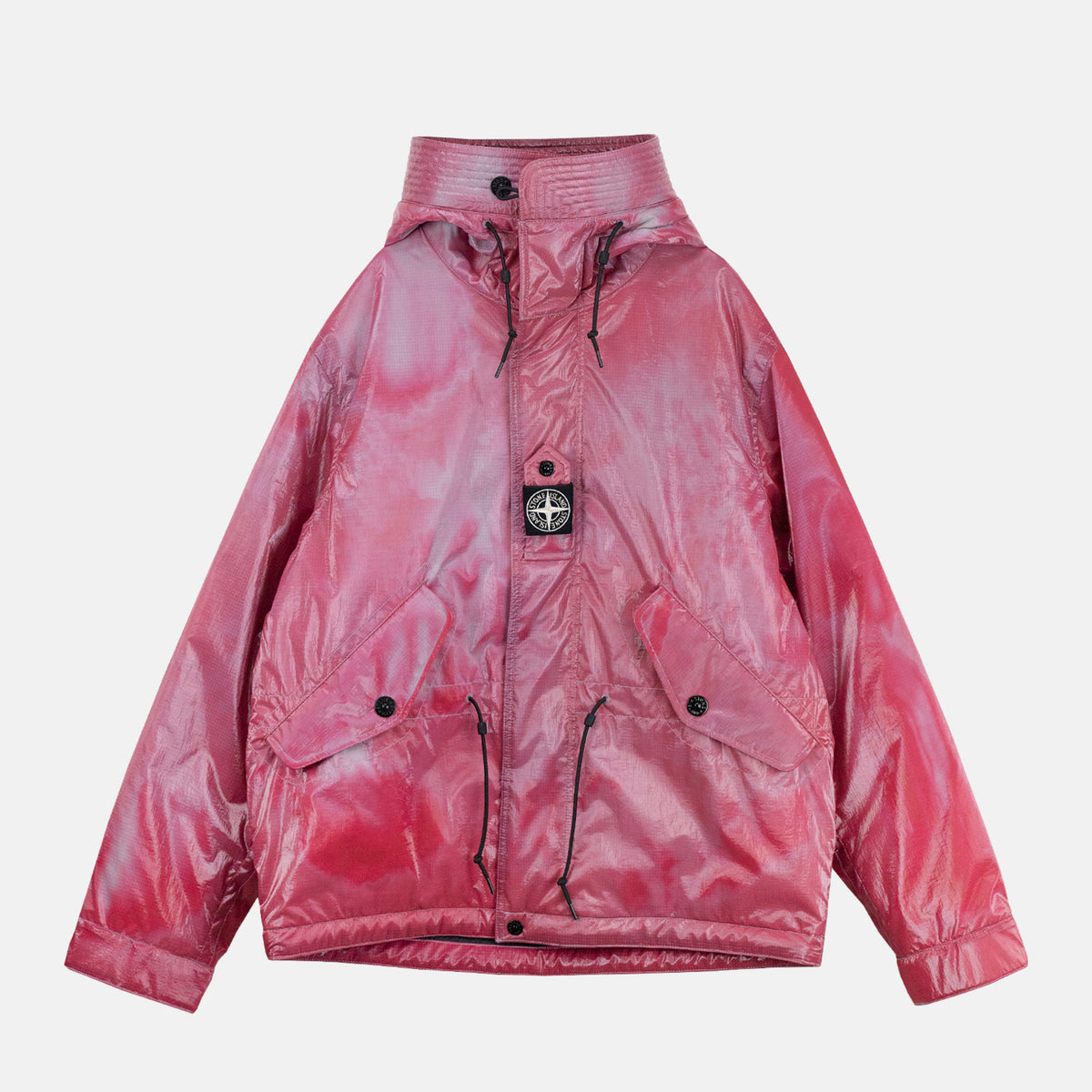 Stone Island 4100041 SHORT PARKA, Pink