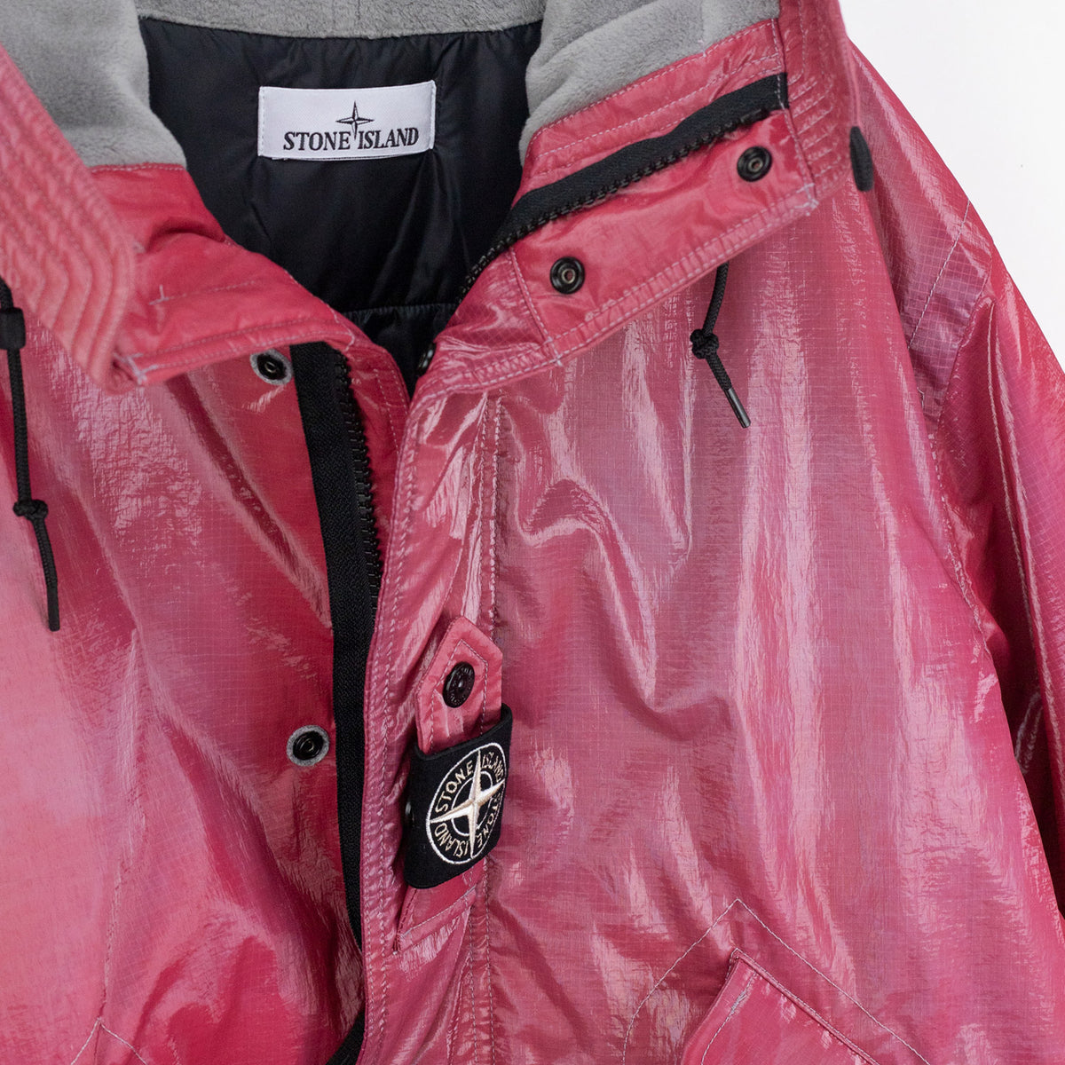 Stone Island 4100041 SHORT PARKA, Pink