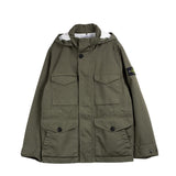 Stone Island 4100064 FIELD JACKET, Army Green