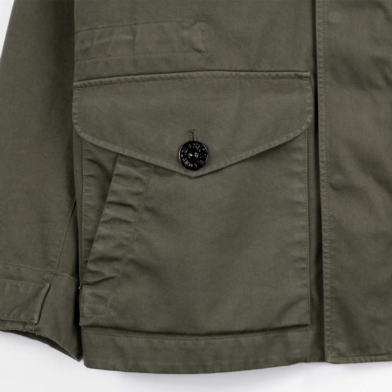 Stone Island 4100064 FIELD JACKET, Army Green